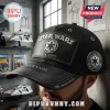 Black Star Wars baseball cap featuring a metallic Galactic Empire logo, Est. 1977 text, and customizable name on the brim.!