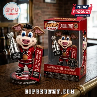 Stormy x Carolina Hurricanes 2026 Stanley Cup Champions Funko Vinyl Figure