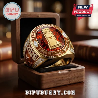 Texas Longhorns 2026 NCAA Super Regional Champions Collectible Ring