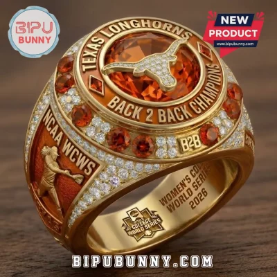 Texas Longhorns 2026 Women’s College World Series Collectible Championship Ring