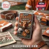 Zippo Texas Longhorns lighter featuring a steer head, football helmet, and state map on a metallic brushed finish.!