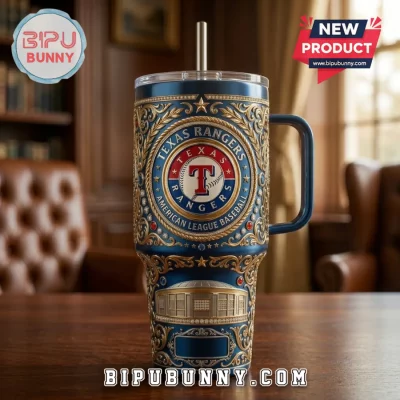 Texas Rangers World Series Champions 40oz Tumbler