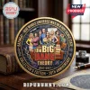 Big Bang Theory 20th anniversary gold commemorative coin featuring the cast, a sofa, and scientific physics equations.!
