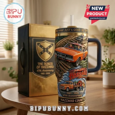 The Dukes of Hazzard 47th Anniversary 40oz Stanley Tumbler