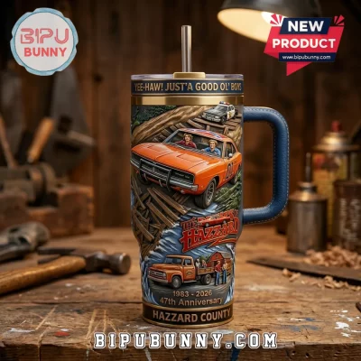 The Dukes of Hazzard 47th Anniversary 40oz Stanley Tumbler