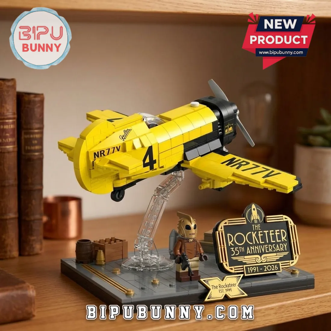 The Rocketeer Gee Bee Z 35th Anniversary Edition Building Block Set The Rocketeer Gee Bee Z 35th Anniversary Edition Building Block Set