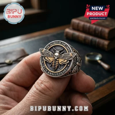 The Silence of the Lambs 35th Anniversary Sculpted Metal Ring