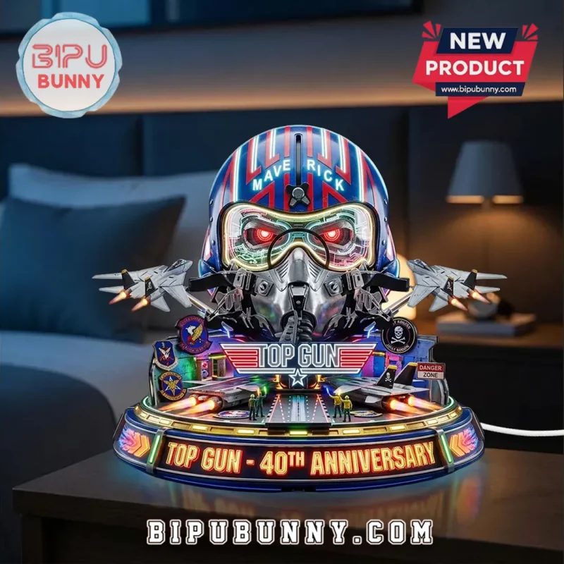 Top Gun 40th Anniversary Maverick Fighter Acrylic Light Box