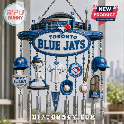 Toronto Blue Jays Sculpted Premium Wind Chime