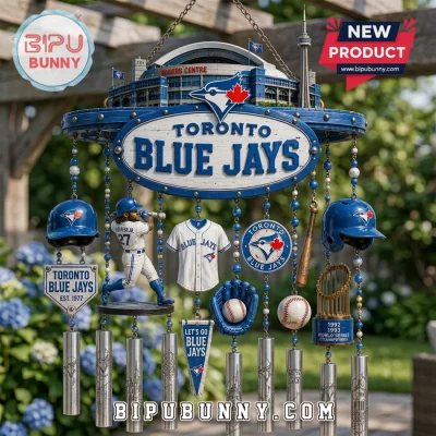 Toronto Blue Jays Sculpted Premium Wind Chime