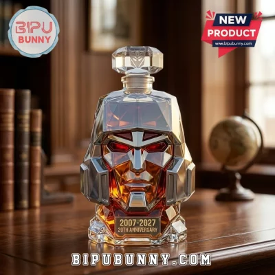 Transformers Megatron 20th Anniversary 2007-2027 Whiskey Decanter
