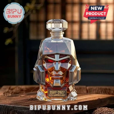 Transformers Megatron 20th Anniversary 2007-2027 Whiskey Decanter