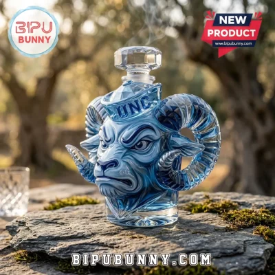 University of North Carolina at Chapel Hill Glass Whiskey Decanter