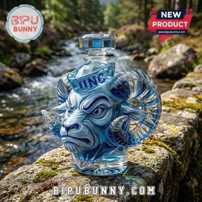 University of North Carolina at Chapel Hill Glass Whiskey Decanter