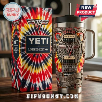 Van Halen x YETI Limited Edition 1972 Anniversary Collectible Insulated Tumbler