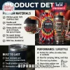 Van Halen branded Yeti stainless steel tumbler featuring an electric guitar graphic and tie-dye box packaging.!