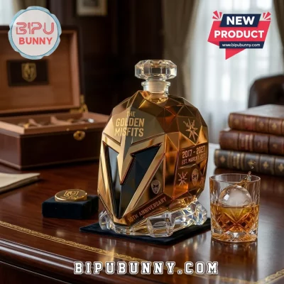 Vegas Golden Knights 10th Anniversary 2017-2027 Whiskey Decanter
