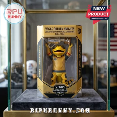 Vegas Golden Knights Chance Mascot 2026 Champions Vinyl Figure