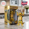 Vegas Golden Knights 2026 Western Conference Champions lizard mascot figure holding a trophy, displayed in gold packaging.!