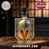 Vegas Golden Knights Sculpted Shield Whiskey Decanter