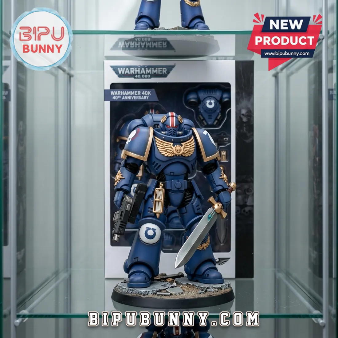 Warhammer 40K 40th Anniversary Collectible Figure Warhammer 40K 40th Anniversary Collectible Figure