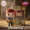 Willie Nelson vinyl figure holding a guitar, wearing a red bandana, standing before a 93rd birthday commemorative box.!