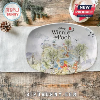 Winnie-the-Pooh 100th Anniversary Custom Plate