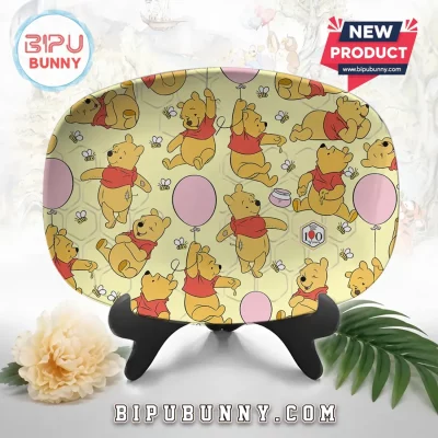 Winnie-the-Pooh x Pooh 100th Anniversary Custom Plate