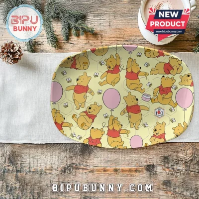 Winnie-the-Pooh x Pooh 100th Anniversary Custom Plate