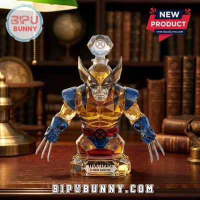 Wolverine x Marvel Crystal Sculpted Whiskey Decanter