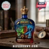 World of Warcraft 22nd anniversary commemorative glass decanter with crown topper, featuring Illidan and Lich King art.!