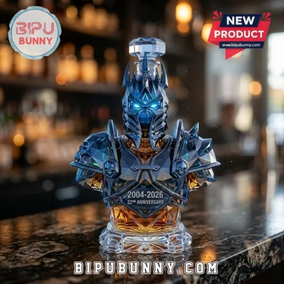 World of Warcraft Lich King 22nd Anniversary Whiskey Decanter
