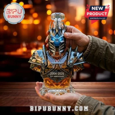 World of Warcraft Lich King 22nd Anniversary Whiskey Decanter