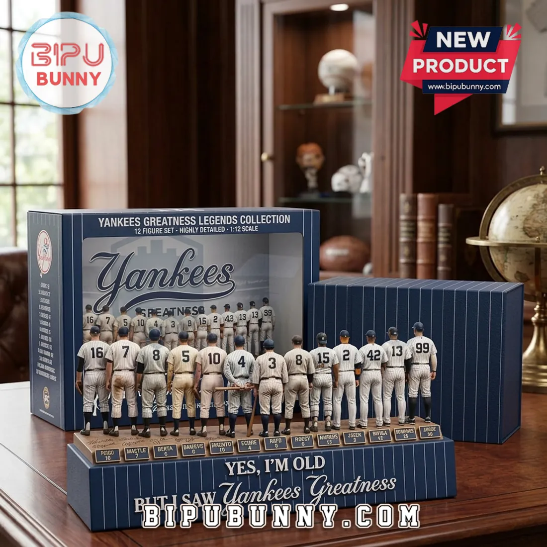 Yes I’m Old But I Saw Yankees Greatness 12-Figure Set Yes I’m Old But I Saw Yankees Greatness 12-Figure Set