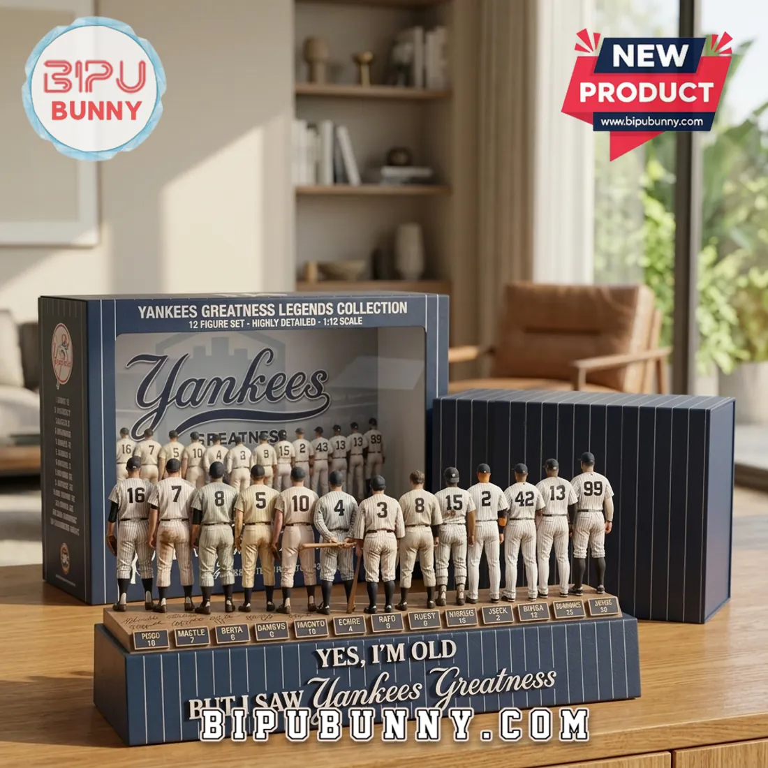 Yes I’m Old But I Saw Yankees Greatness 12-Figure Set Yes I’m Old But I Saw Yankees Greatness 12-Figure Set