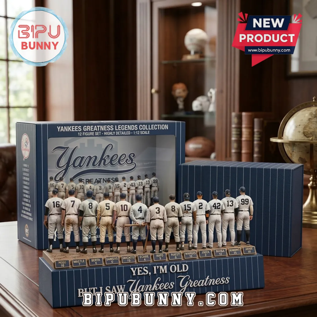 Yes I’m Old But I Saw Yankees Greatness 12-Figure Set Yes I’m Old But I Saw Yankees Greatness 12-Figure Set