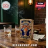 Gold-tone metal Zippo-style lighter featuring an engraved New York Knicks 2026 NBA Champions basketball trophy logo.!