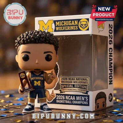 2026 Michigan Wolverines NCAA Champions Vinyl Figure 2026 Michigan Wolverines NCAA Champions Vinyl Figure