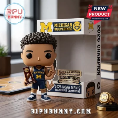 2026 Michigan Wolverines NCAA Champions Vinyl Figure