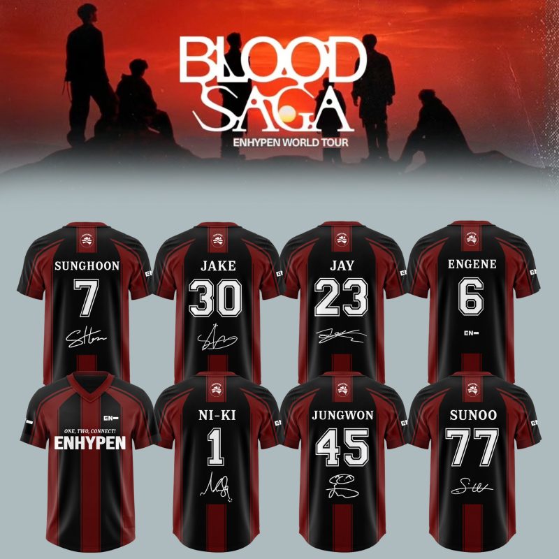 BLOOD SAGA デビルウィング ポンチョ ENHYPEN-Blood-Saga-Merch-