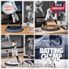 Aaron Judge New York Yankees 2025 Batting Champion acrylic plaque featuring a detailed baseball player figurine stand.