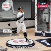 Aaron Judge New York Yankees 2025 Batting Champion acrylic plaque featuring the player in pinstripe uniform on a base.