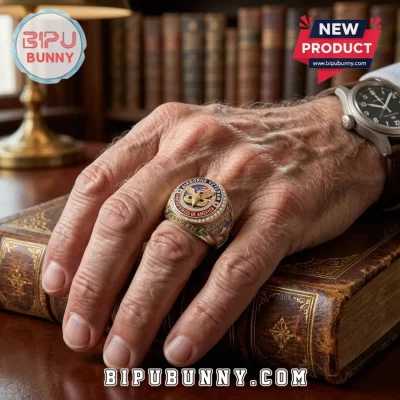 Airborne Veteran 250th Anniversary Engraved Gold Ring