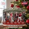 Alabama Crimson Tide Coaches Legacy Christmas Ornament features six iconic head coaches with names and years on a red base.