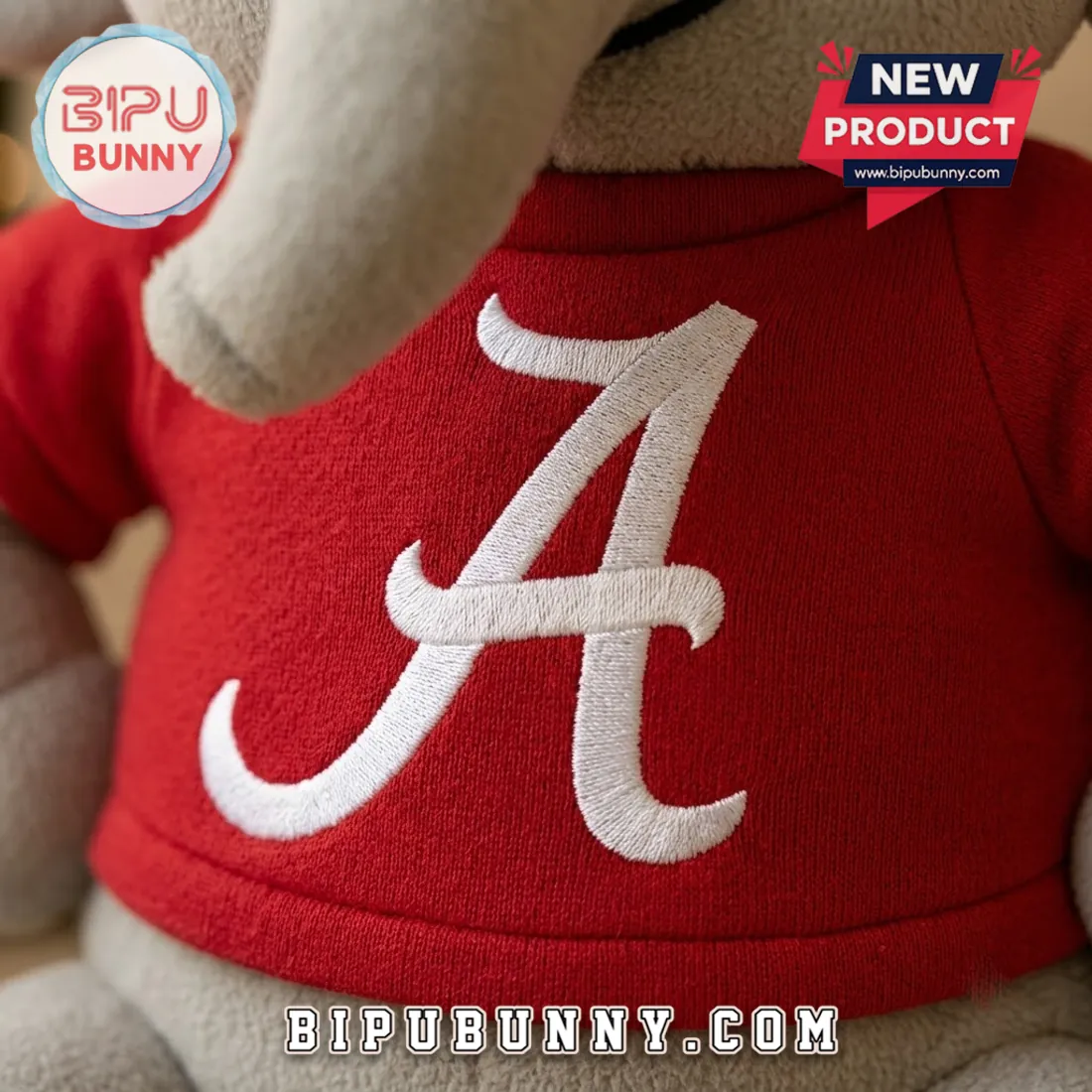 Alabama Crimson Tide Soft Plush Elephant Doll Alabama Crimson Tide Soft Plush Elephant Doll