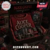 Alice Cooper 9/11 Memorial T-Shirt in a red box featuring patriotic graphics, Statue of Liberty, and heavy metal aesthetic.
