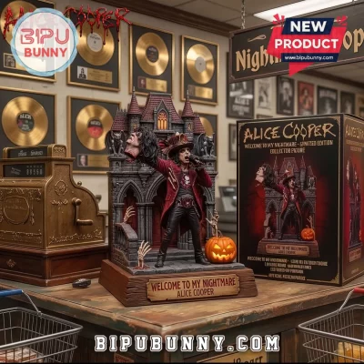Alice Cooper Welcome To My Nightmare Limited Edition Acrylic Plaque