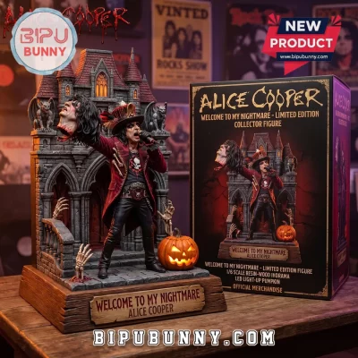 Alice Cooper Welcome To My Nightmare Limited Edition Acrylic Plaque