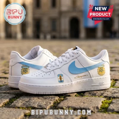 Argentina National Team Champions White Air Force 1 Sneakers