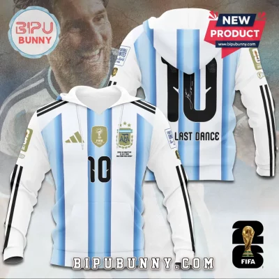 Argentina National Team Messi 2026 World Cup Hoodie
